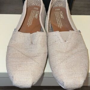 TOMS Light Tan Casual Slip-Ons